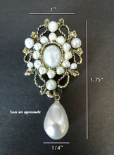 Load image into Gallery viewer, Vintage Pearl Drop